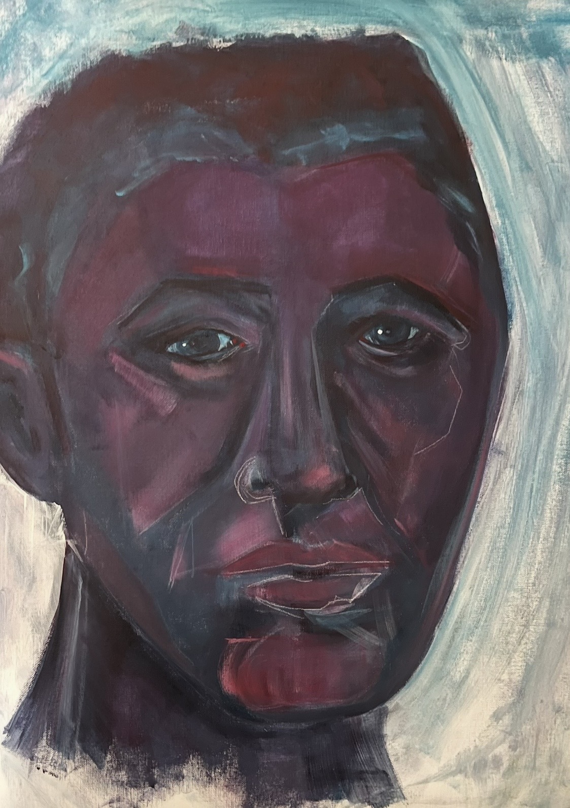 Portrait painting of Josef